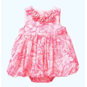 Lilly Pulitzer Baby BRITTA Bubble - Bunny Hop